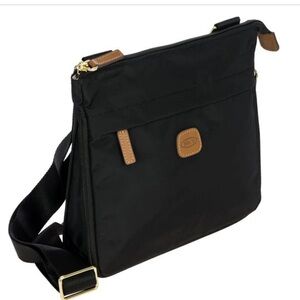 Brick’s Bag X-Travel Expendable Shoulder Beg Crossbody Bag Black